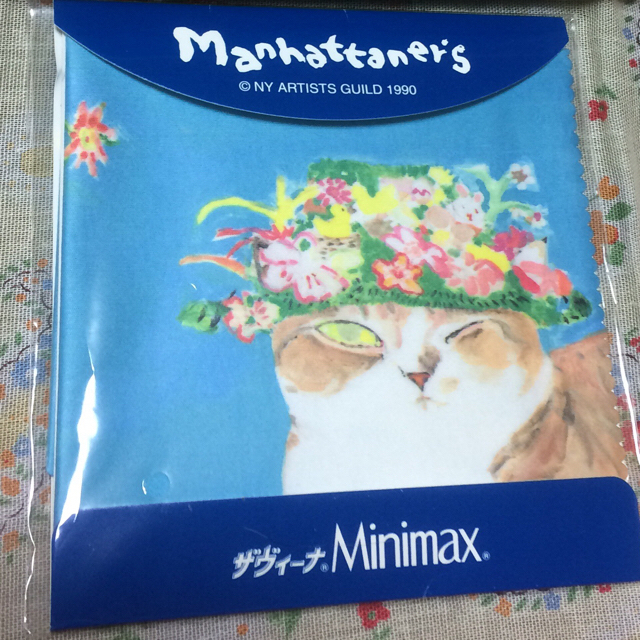 Manhattaner's(マンハッタナーズ)の未使用品 マンハッタナーズ  タオルハンカチとメガネクロス レディースのファッション小物(ハンカチ)の商品写真