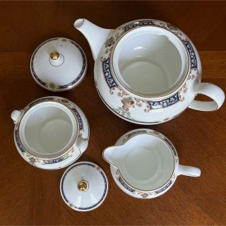 黒壺美品】ウェッジウッド☆ハイグローブ☆ティーポット セット-
