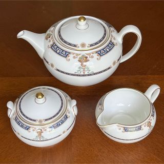 黒壺美品】ウェッジウッド☆ハイグローブ☆ティーポット セット-