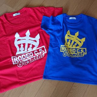 ロデオクラウンズワイドボウル(RODEO CROWNS WIDE BOWL)のロデオクラウン 親子ペアTシャツ(Tシャツ(半袖/袖なし))