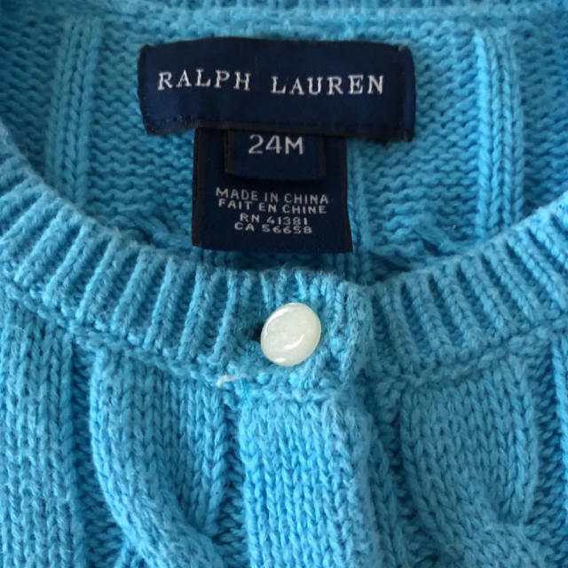 Ralph Lauren(ラルフローレン)のRM★様専用 Ralph Lauren カーディガン キッズ/ベビー/マタニティのキッズ服女の子用(90cm~)(カーディガン)の商品写真