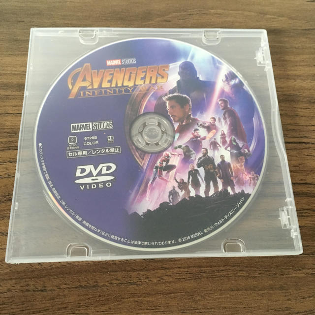 MARVEL(マーベル)のアベンジャーズ インフィニティ・ウォー エンタメ/ホビーのDVD/ブルーレイ(外国映画)の商品写真