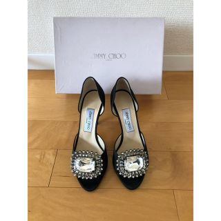 ジミーチュウ(JIMMY CHOO)のジミーチュウ オープントゥ パンプス(ハイヒール/パンプス)