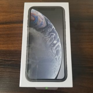 【新品未開封・SIMロック解除済み】iPhone XR 64GB ブラック