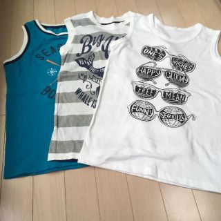 タンクトップ  140  セット(Tシャツ/カットソー)