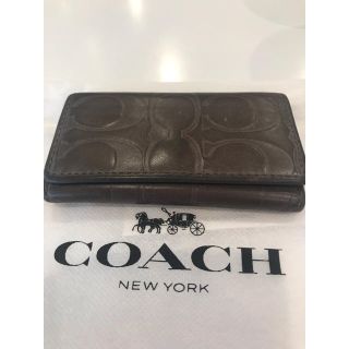 コーチ(COACH)の☆中古品☆メンズコーチCOACHキーケース(キーケース)