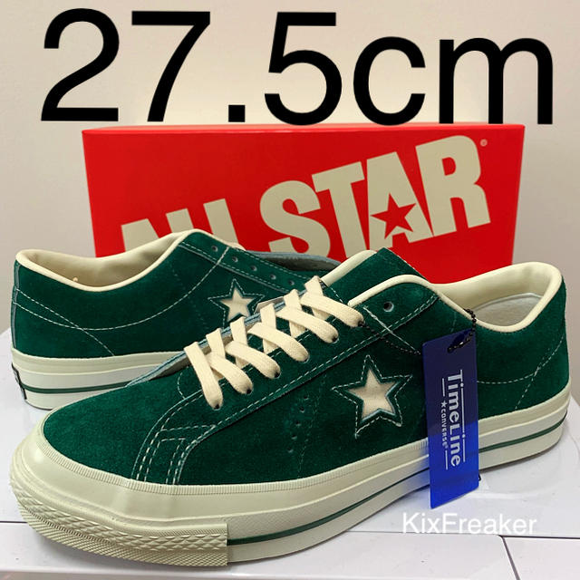 27.5 CONVERSE ONE STAR J TIMELINE ワンスター