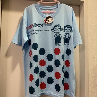 サンリオ(サンリオ)のいなてん様専用☆新品☆ペコポコ♡CDTシャツ（LL・ブルー）(Tシャツ/カットソー(半袖/袖なし))