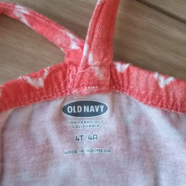 Old Navy(オールドネイビー)のキッズ100cm3点セット キッズ/ベビー/マタニティのキッズ服女の子用(90cm~)(Tシャツ/カットソー)の商品写真