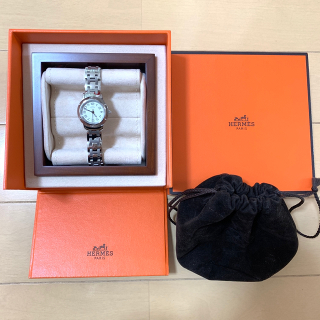 本格派ま! Hermes クリッパー HERMES - 腕時計 - aaculturalfestival.com