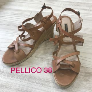 ペリーコ(PELLICO)のPELLICO サンダル 38(サンダル)