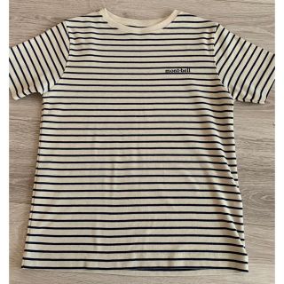 モンベル(mont bell)のモンベル キッズボーダーTシャツ130(Tシャツ/カットソー)