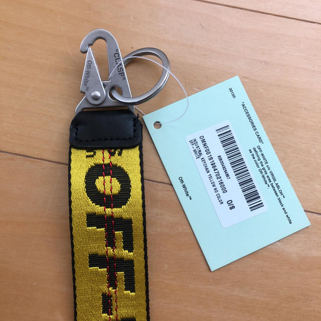 OFF-WHITE(オフホワイト)のOFFWHITE KEY CHAIN オフホワイトキーチェーン19ss メンズのファッション小物(その他)の商品写真