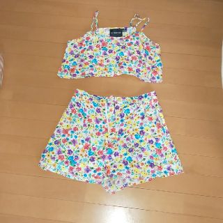 ミンクピンク(MINKPINK)の美品 キャミとショートパンツセット(セット/コーデ)