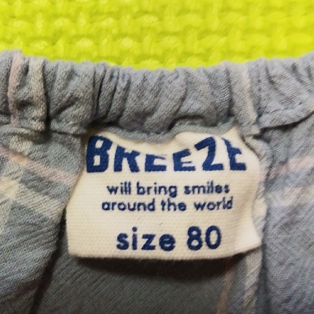 BREEZE(ブリーズ)の夏ワンピース キッズ/ベビー/マタニティのベビー服(~85cm)(ワンピース)の商品写真