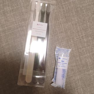 ムジルシリョウヒン(MUJI (無印良品))の歯ブラシ、リップスティックセット(日用品/生活雑貨)