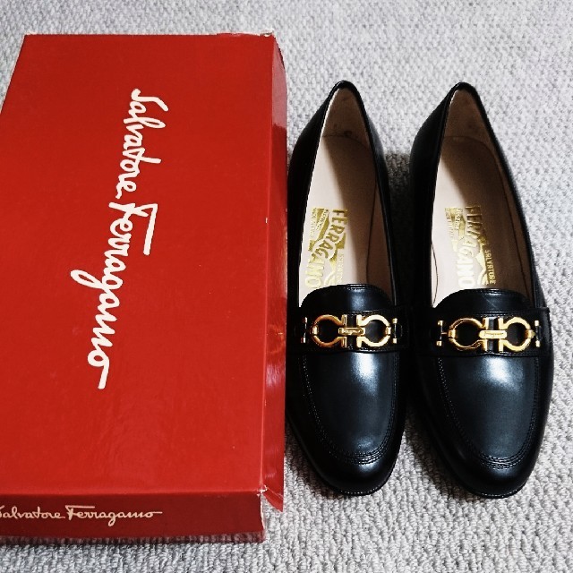 Salvatore Ferragamo - 未使用品 Salvatore Ferragamo ガンチーニ ローファー 7cの通販 by aki