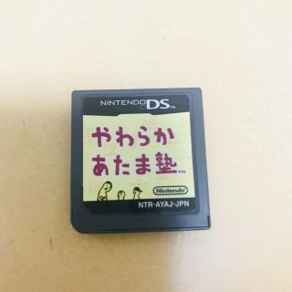 ニンテンドーDS(ニンテンドーDS)のDSソフト やわらかあたま塾(携帯用ゲームソフト)