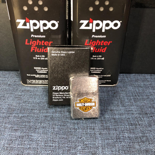 ZIPPO(ジッポー)の【新品】ハーレーダビットソン ロゴzippo メンズのファッション小物(タバコグッズ)の商品写真