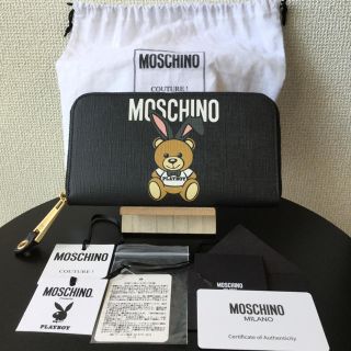 モスキーノ(MOSCHINO)の新品レア★モスキーノ×プレイボーイ コラボ長財布★テディプレイボーイ(財布)