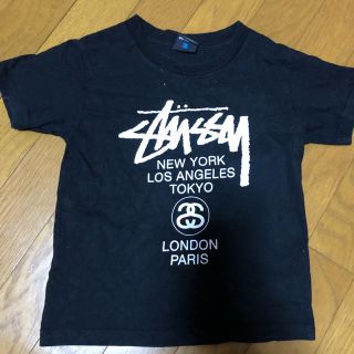 ステューシー(STUSSY)のステューシー黒キッズTシャツ110(Tシャツ/カットソー)