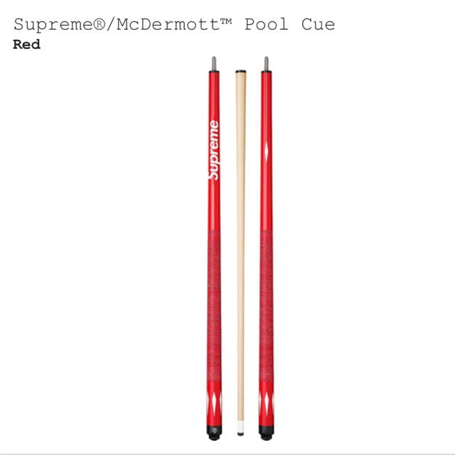 Supreme(シュプリーム)の新品Supreme Mcdermott Week12 Pool Cue エンタメ/ホビーのテーブルゲーム/ホビー(ビリヤード)の商品写真
