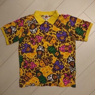 アベイシングエイプ(A BATHING APE)のBAPE KIDS ポロシャツ(Tシャツ/カットソー)