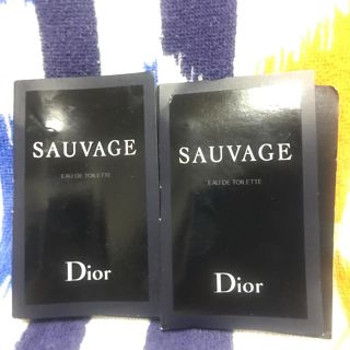 ディオール(Dior)のDiorディオール☆ソヴァージュ☆1ml×2(香水(男性用))