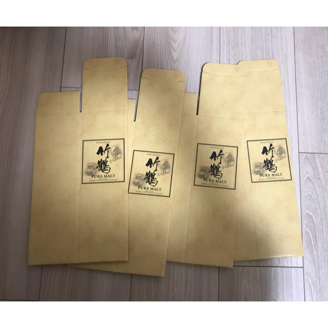 ニッカウヰスキー - 竹鶴化粧箱 竹鶴カートン 竹鶴空箱 4枚の通販 by