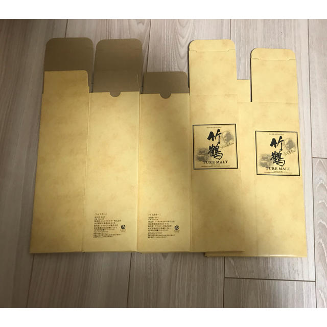 ニッカウヰスキー - 竹鶴化粧箱 竹鶴カートン 竹鶴空箱 4枚の通販 by