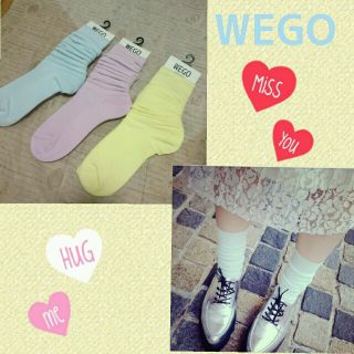 ウィゴー(WEGO)の新品WEGO♡ソックス３足セット(ソックス)