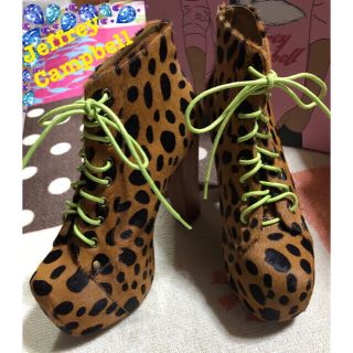 ジェフリーキャンベル(JEFFREY CAMPBELL)の新品未使用 ジェフリーキャンベル LITA レオパード柄(ブーツ)