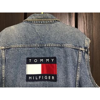 トミーヒルフィガー(TOMMY HILFIGER)の値下げ可能！TOMMY JEANS デニム ベスト ジャケット(Gジャン/デニムジャケット)