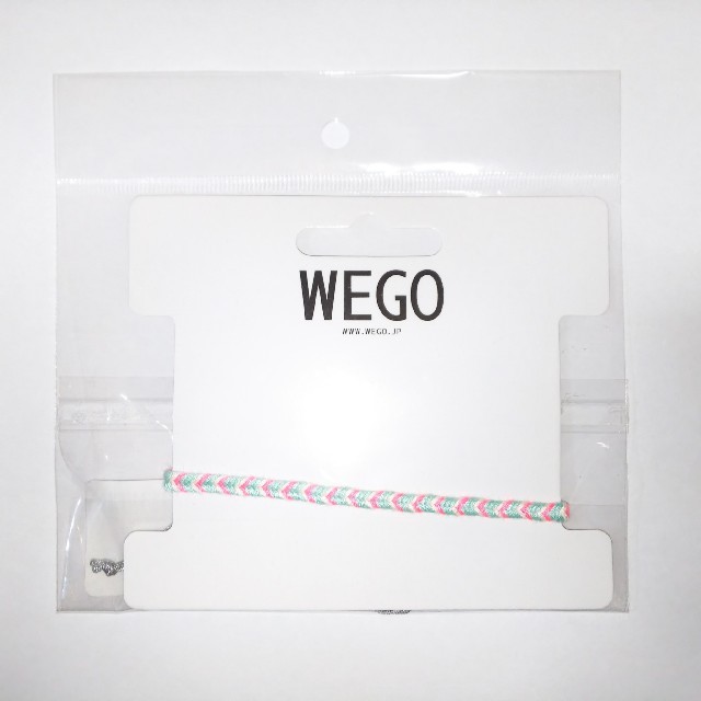 WEGO(ウィゴー)のWEGO☆細めのミサンガ レディースのアクセサリー(ブレスレット/バングル)の商品写真