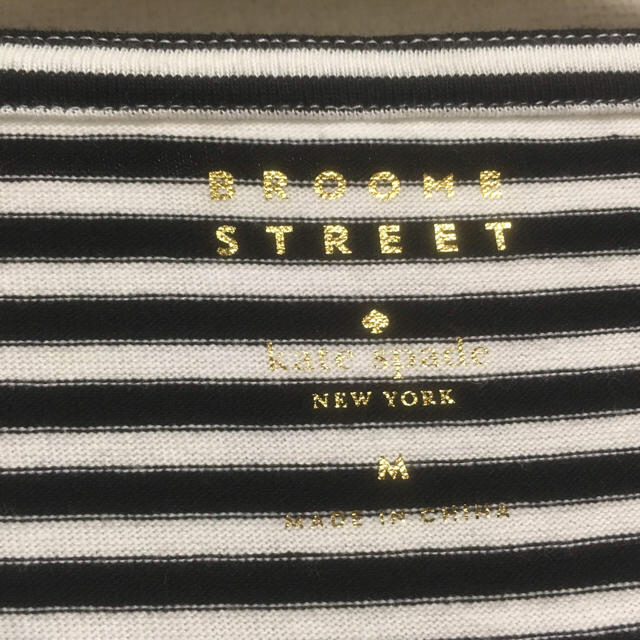 kate spade new york(ケイトスペードニューヨーク)の未使用品☆ Kate spade NY BROOME STREET Tシャツ レディースのトップス(Tシャツ(半袖/袖なし))の商品写真