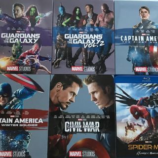 MARVEL - MARVEL 未使用 Blu-ray＋純正ケース マーベル 20作品セットの ...