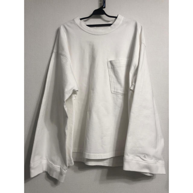 R.M GANG T001 18SS 長袖Tシャツ 白 ロンT スウェット メンズのトップス(Tシャツ/カットソー(七分/長袖))の商品写真