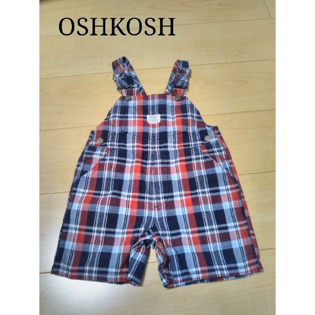 OshKosh(オシュコシュ)のOSHKOSH　オーバーオール　90 キッズ/ベビー/マタニティのキッズ服男の子用(90cm~)(その他)の商品写真