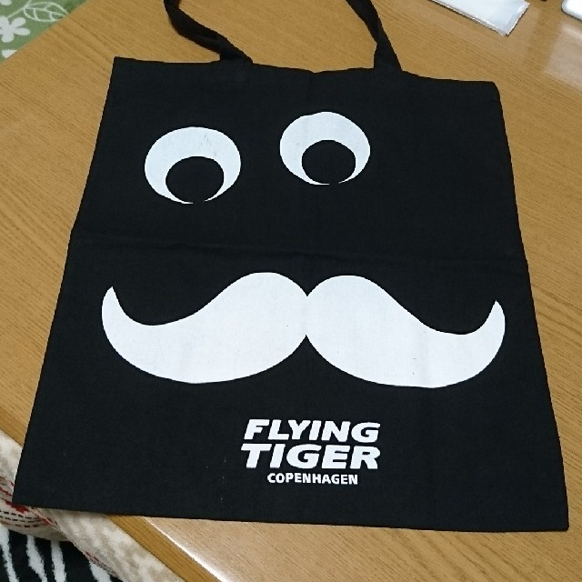 Flying Tiger Copenhagen(フライングタイガーコペンハーゲン)のFlying tiger♡フライングタイガー♡エコバッグ レディースのバッグ(エコバッグ)の商品写真