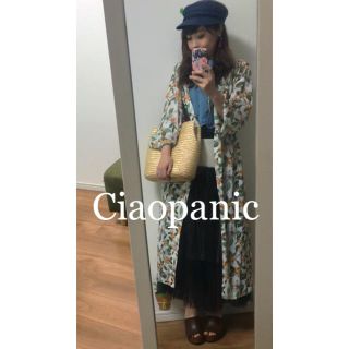 チャオパニック(Ciaopanic)の新品・タグ付き☆Ciaopanic☆チャオパニック  シャツワンピース ガウン(ロングワンピース/マキシワンピース)