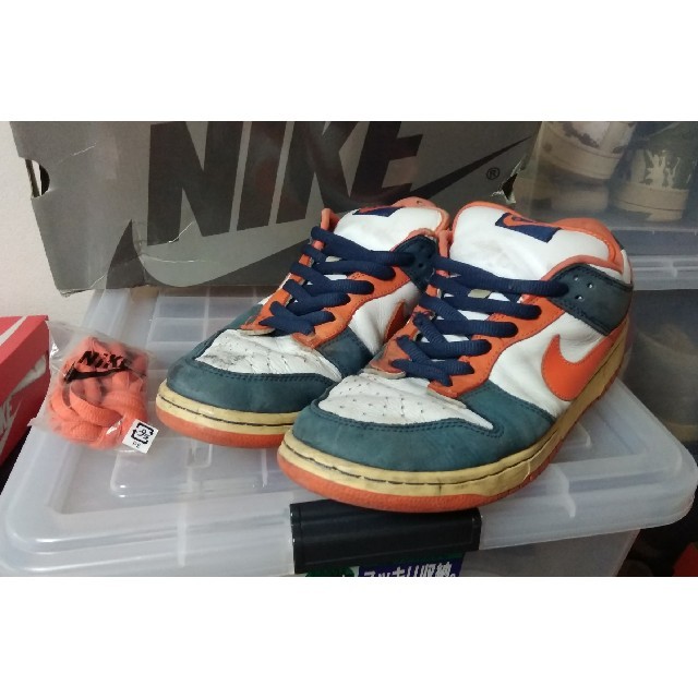 限定 替紐 元箱 付属 NIKE DUNK LOW PRO SB 28.5cm