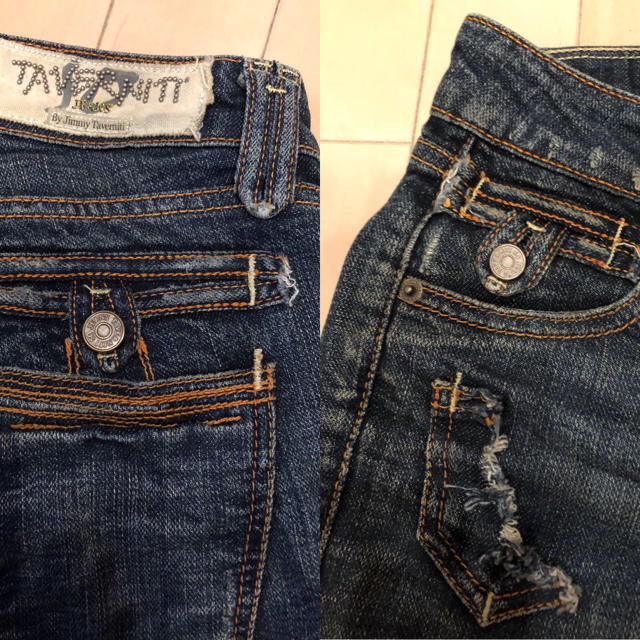 TAVERNITI SO JEANS(タヴァニティソージーンズ)の【美品】ジーンズ☆タヴァニティソージーンズ☆24インチ レディースのパンツ(デニム/ジーンズ)の商品写真