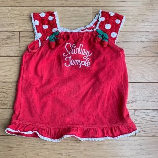 シャーリーテンプル(Shirley Temple)の今日だけ値下げ！早い者勝ちシャリーテンプルの赤いトップス(Tシャツ/カットソー)