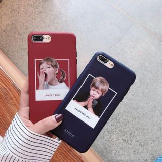 男の子と女の子 Iphone ケースの通販 ラクマ