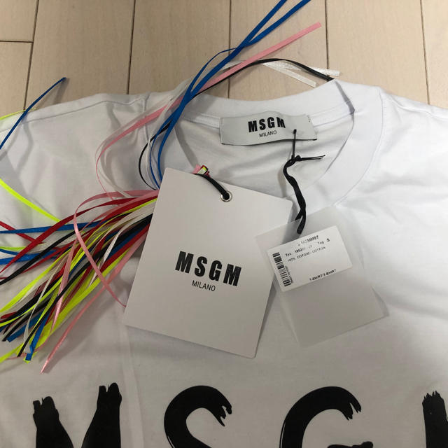 メンズ☷ MSGM ロゴ Tシャツの通販 by K's shop|エムエスジイエムならラクマ - S MSGM ◬メンズ