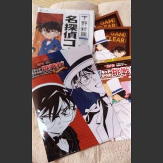 怪盗キッド クリアファイル　おまけ付き(キャラクターグッズ)