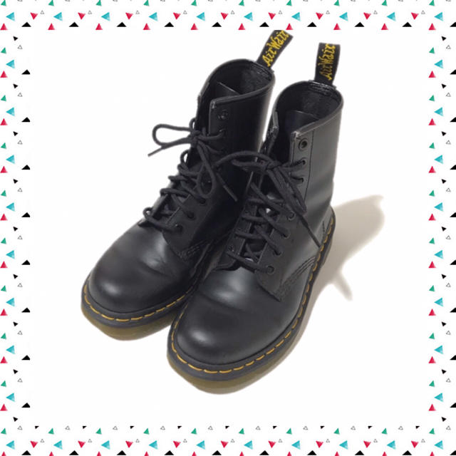 Dr.Martens＊8ホールブーツ UK4 黒 ブラック 箱なし