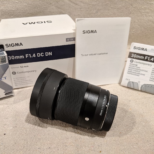 SIGMA 30mm F1.4　マイクロフォーサーズ　美品スマホ/家電/カメラ