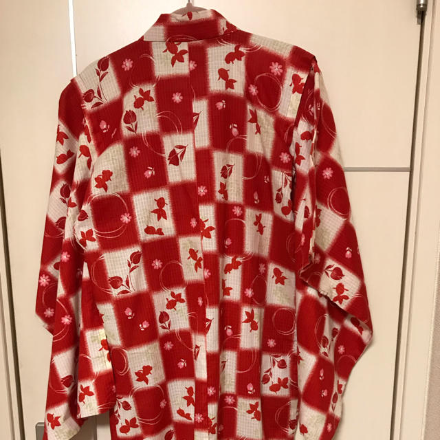 UNIQLO(ユニクロ)の子供用 浴衣 キッズ/ベビー/マタニティのキッズ服女の子用(90cm~)(甚平/浴衣)の商品写真