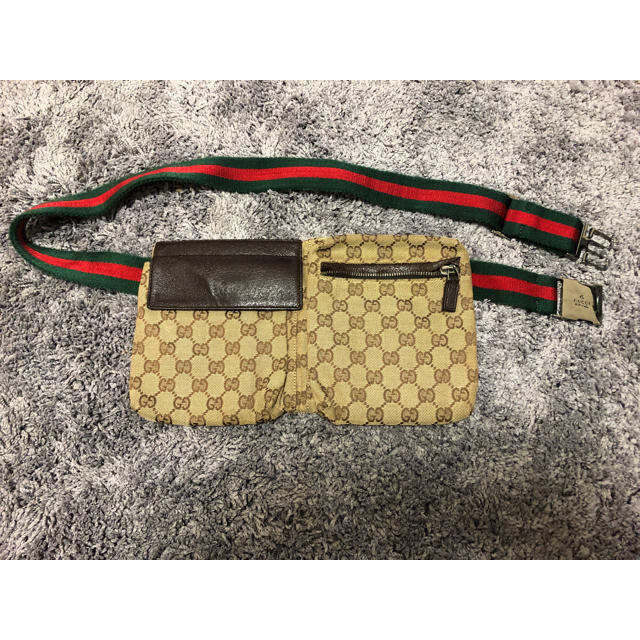 Gucci(グッチ)のGUCCI ウエストポーチ 美品 メンズのバッグ(ウエストポーチ)の商品写真